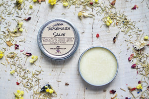Hand Poured Rosemary Salve - UBU Soap n' Bees