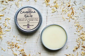Hand Poured Calendula Salve - UBU Soap n' Bees