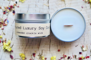 vegan soy hand poured candles - UBU Soap n' Bees