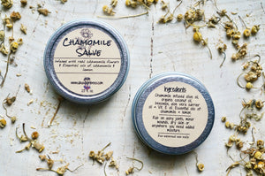 Hand Poured Chamomile Salve - UBU Soap n' Bees